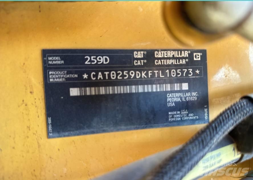CAT 259 D Мини товарачи
