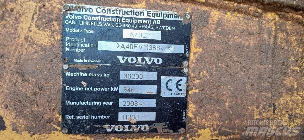 Volvo A 40 E Дъмпери/моторни превозни средства