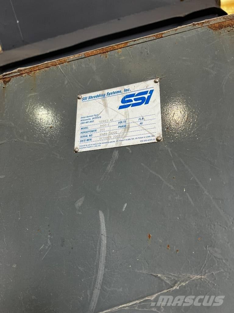 SSI SSI Шредери за отпадъци
