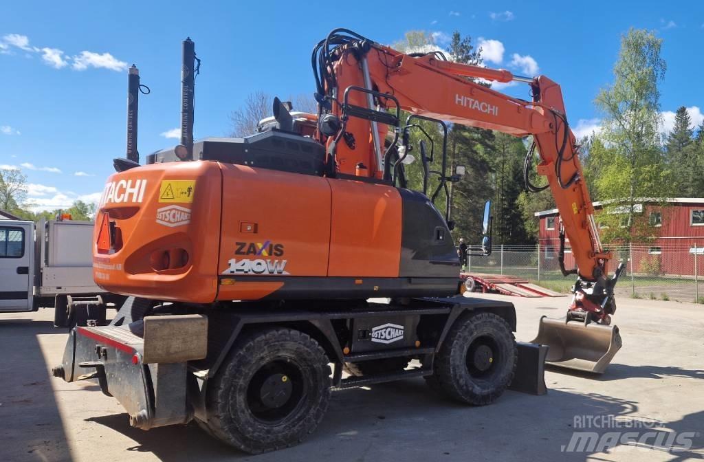 Hitachi ZX 140 W-6 Колесни екскаватори