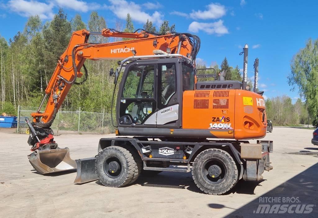Hitachi ZX 140 W-6 Колесни екскаватори