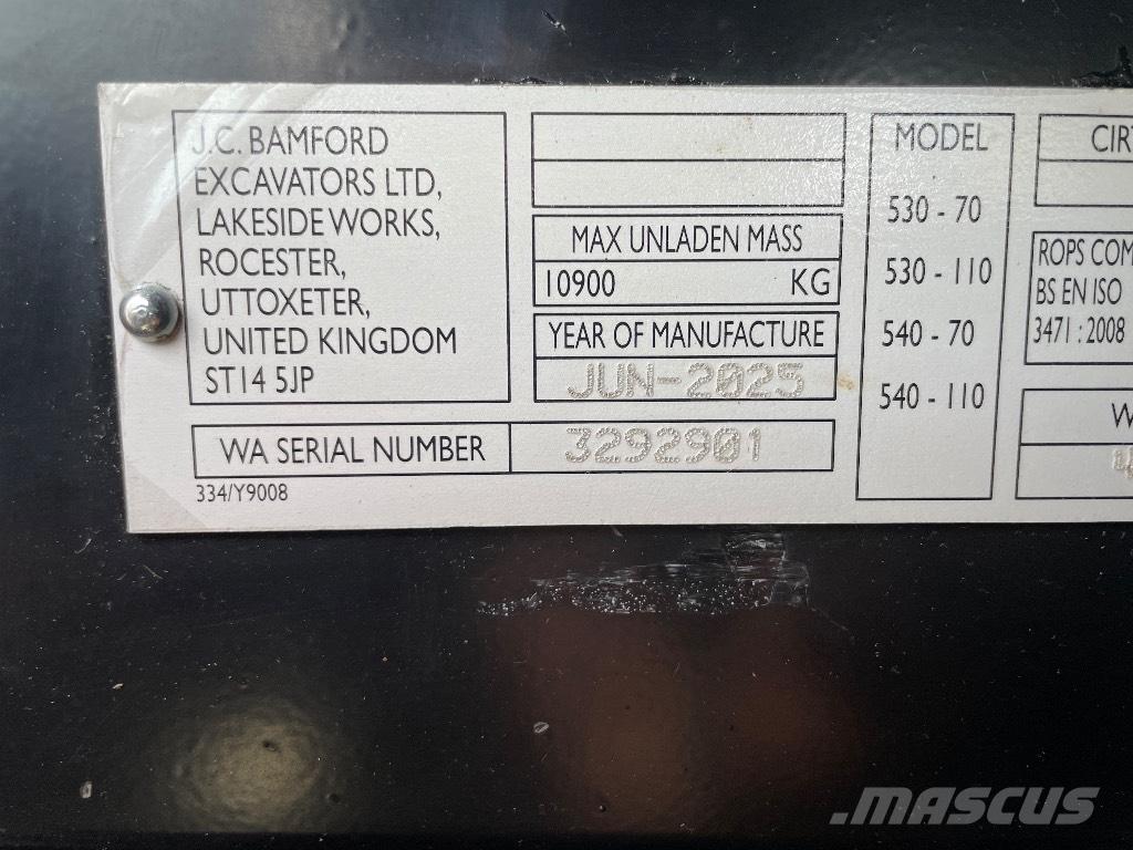 JCB 530-110 Hi Viz Телескопични товарачи