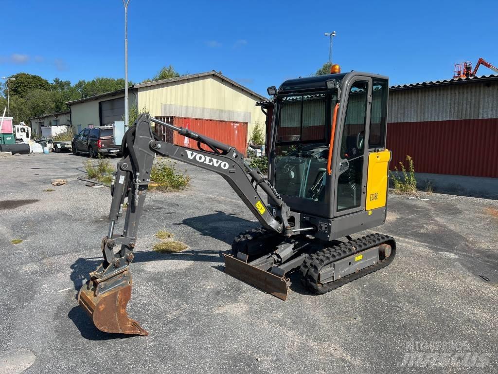 Volvo EC 18 E Мини екскаватори < 7 т