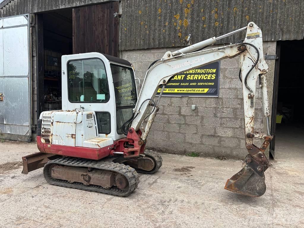 Takeuchi TB 125 Мини екскаватори < 7 т