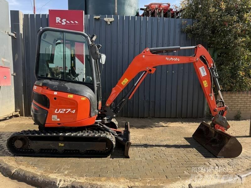 Kubota U 27-4 Мини екскаватори < 7 т
