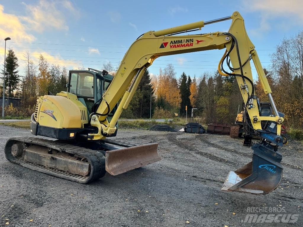 Yanmar SV 100 Средни екскаватори 7т - 12т