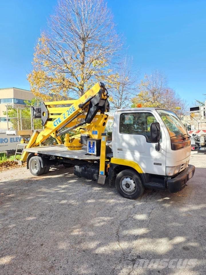 CTE ZED 20 Моторизирани платформи с талига