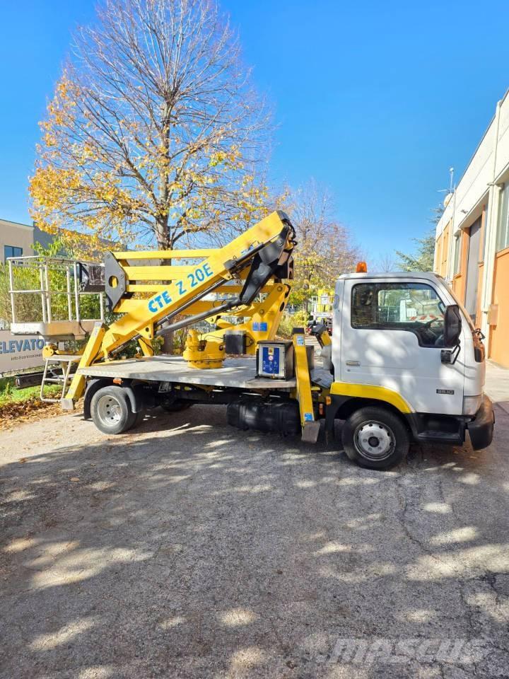 CTE ZED 20 Моторизирани платформи с талига