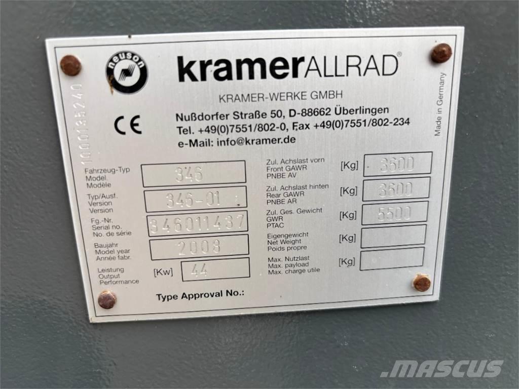Kramer 750 Колесни товарачи