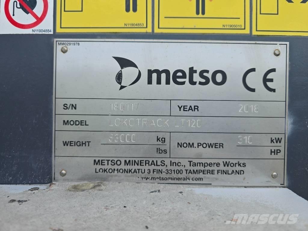 Metso LT 120 Мобилни трошачки
