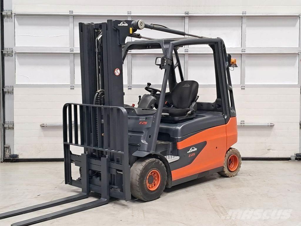 Linde E25L-01 Електрически вилични кари-повдигачи