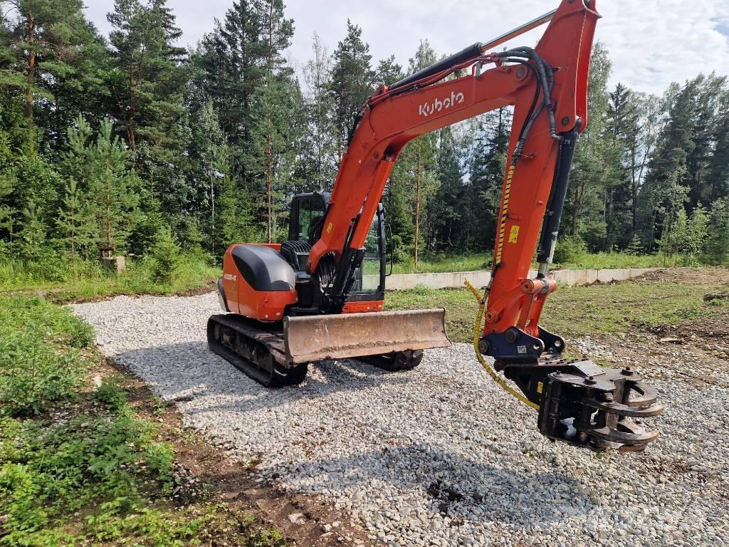 Kubota KX 080-4 Средни екскаватори 7т - 12т