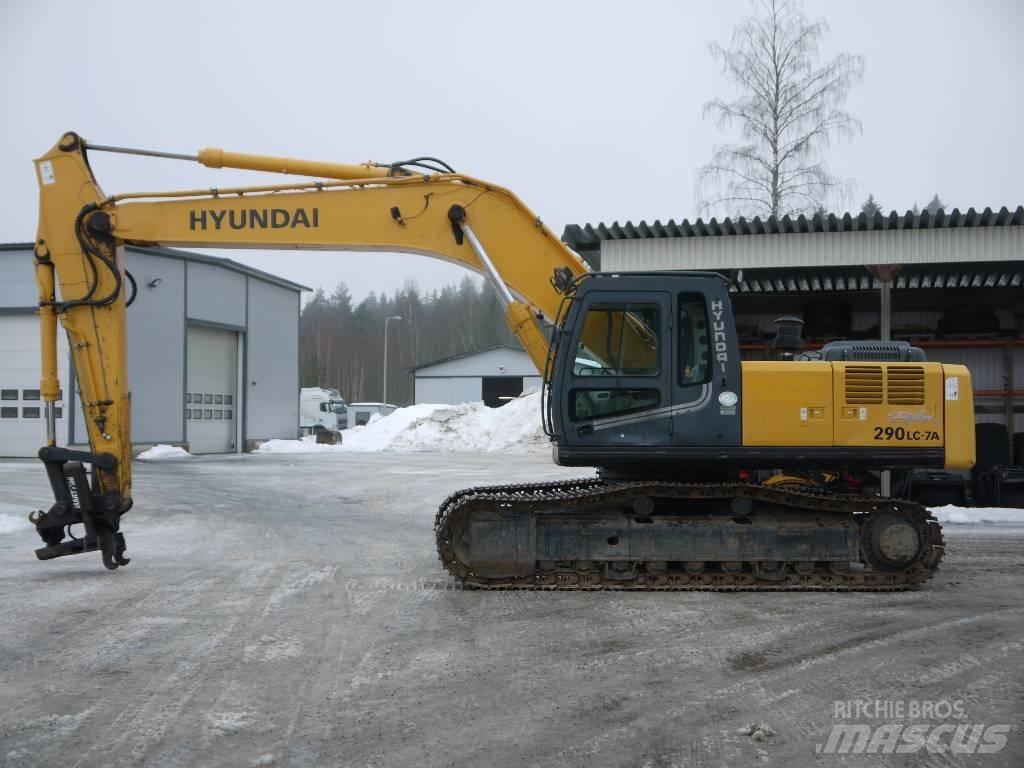Hyundai R 290 LC-7A Верижен екскаватор
