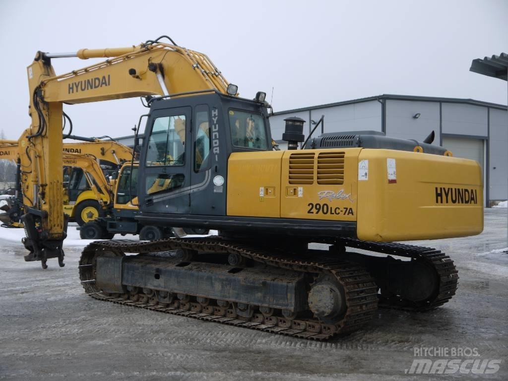 Hyundai R 290 LC-7A Верижен екскаватор
