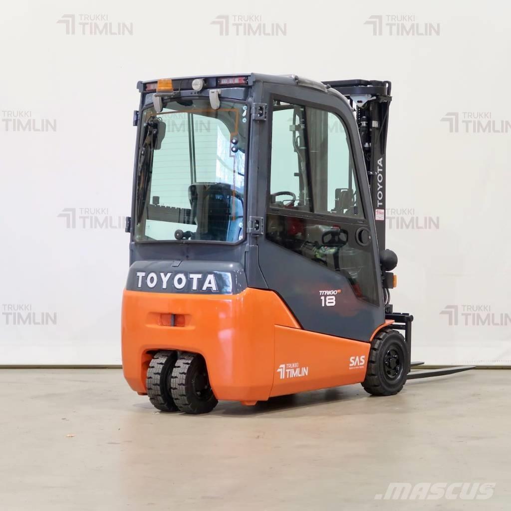 Toyota 8FBE18T Електрически вилични кари-повдигачи
