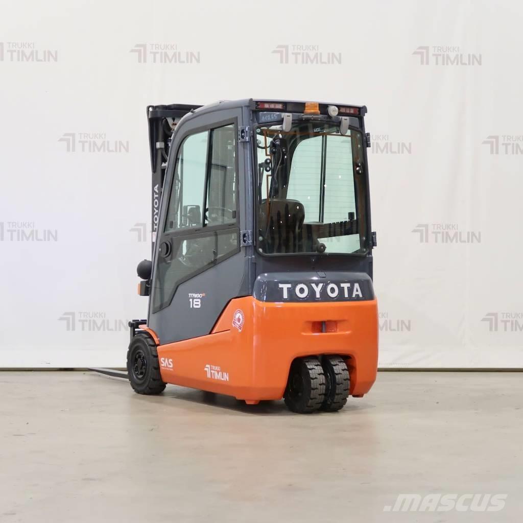 Toyota 8FBE18T Електрически вилични кари-повдигачи