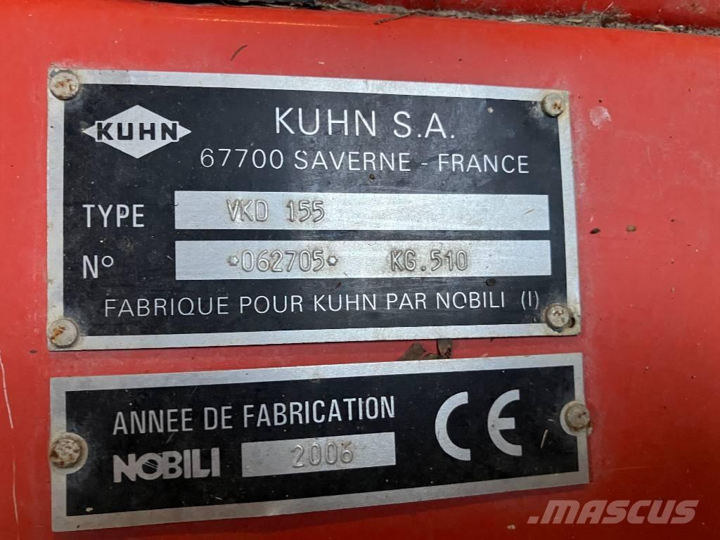 Kuhn VKD 155 Стъблорезачки