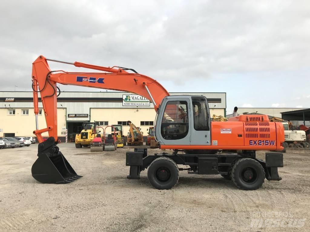 Fiat-Kobelco EX215W Колесни екскаватори