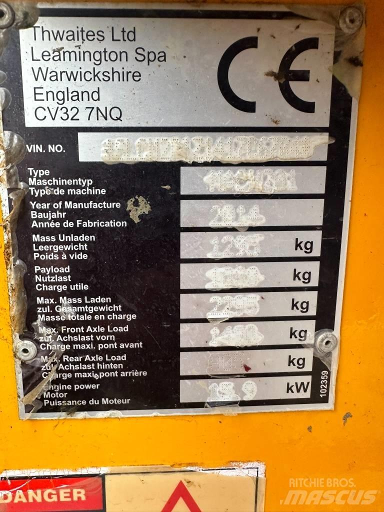 Thwaites 1 ton Странични самосвали