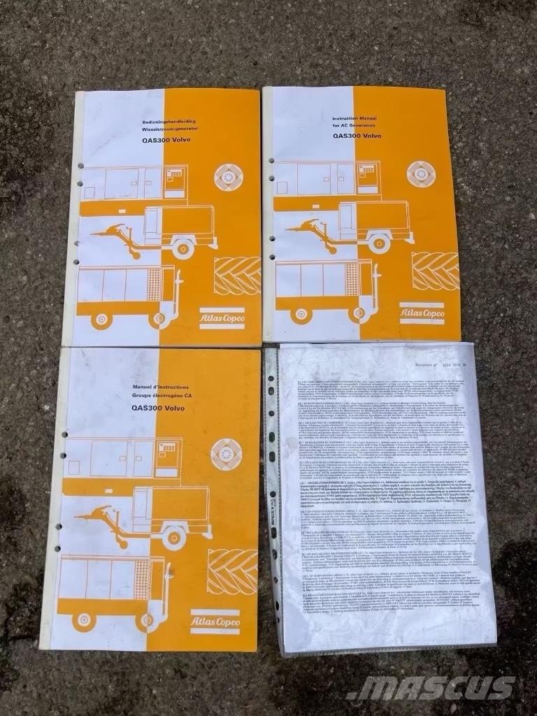 Atlas Copco QAS 300 Дизелови генератори
