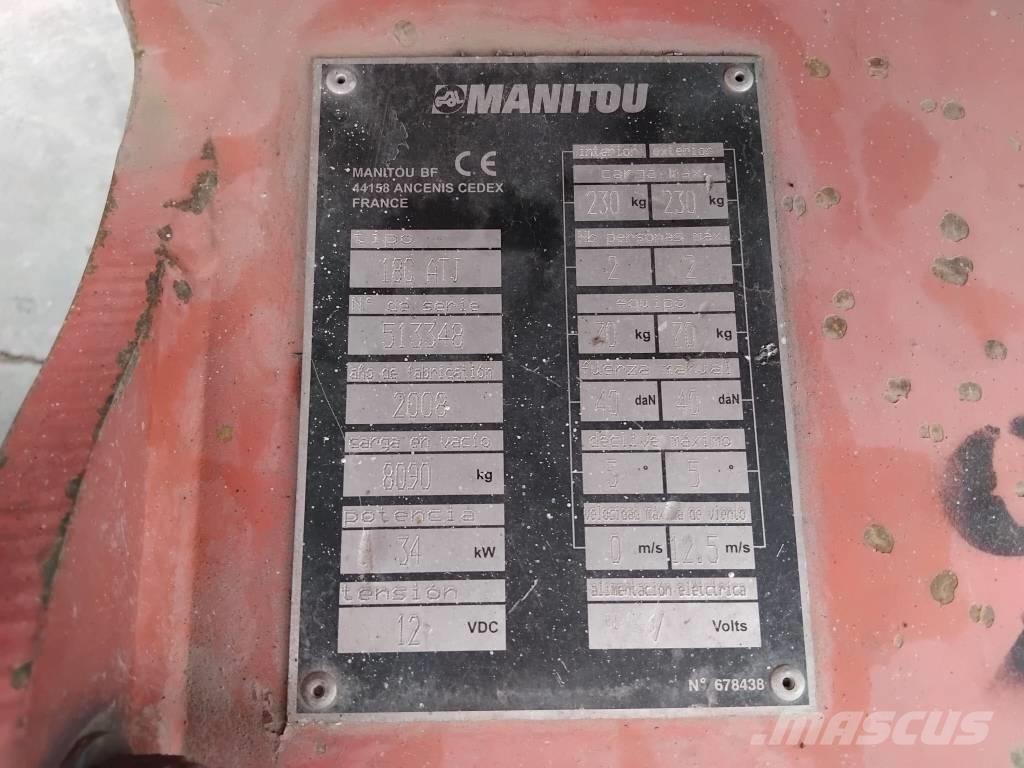 Manitou 180ATJ Съчленени стрелови подемници