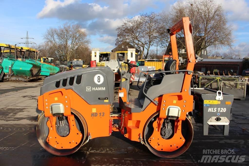 Hamm HD 13 VV Двойни барабанни ролки
