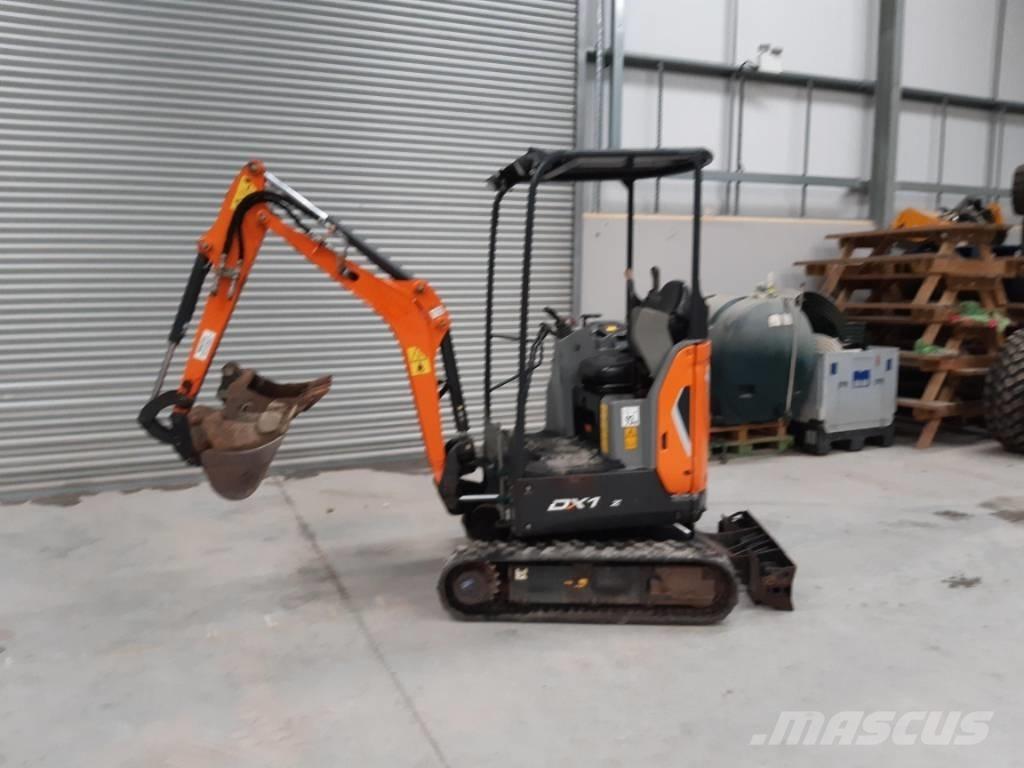 Doosan DX17Z Мини екскаватори < 7 т