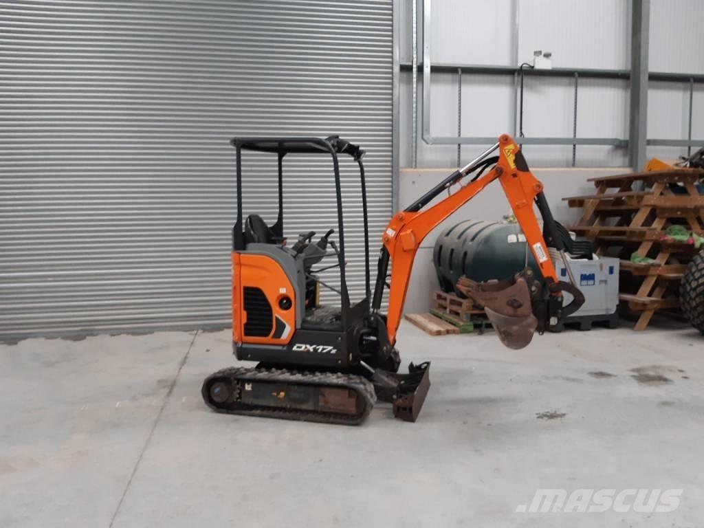 Doosan DX17Z Мини екскаватори < 7 т
