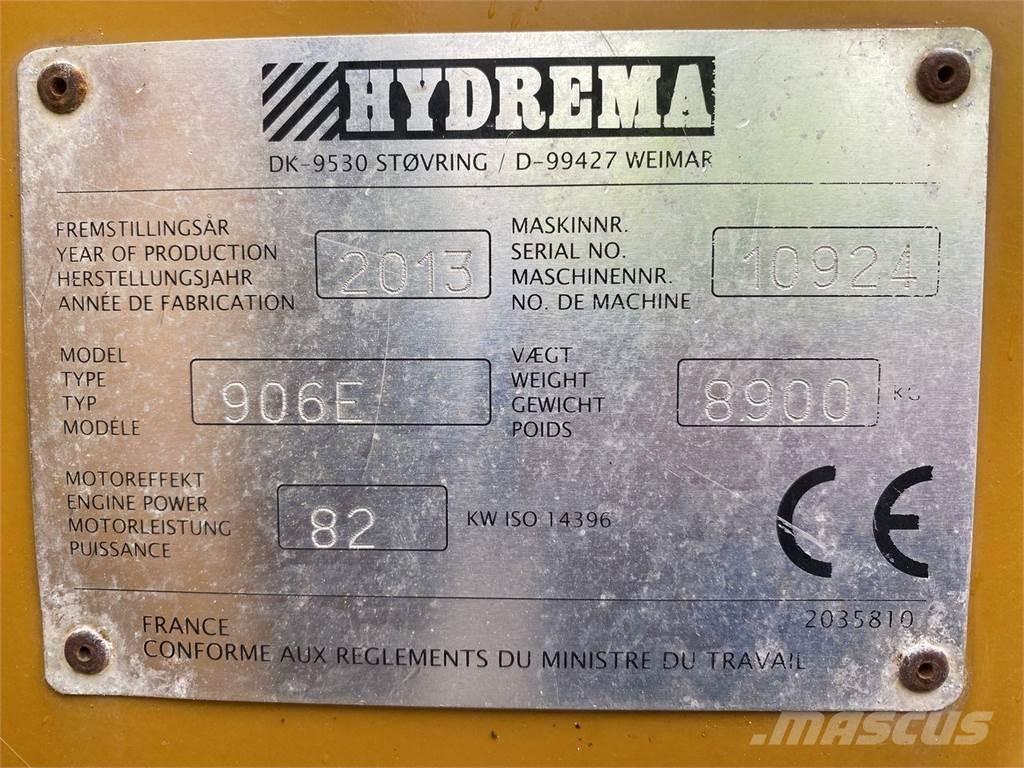 Hydrema 906E Товарач със заден ексватор