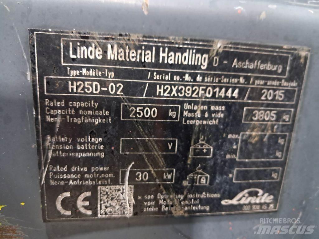 Linde H25D-02 Дизелови камиони