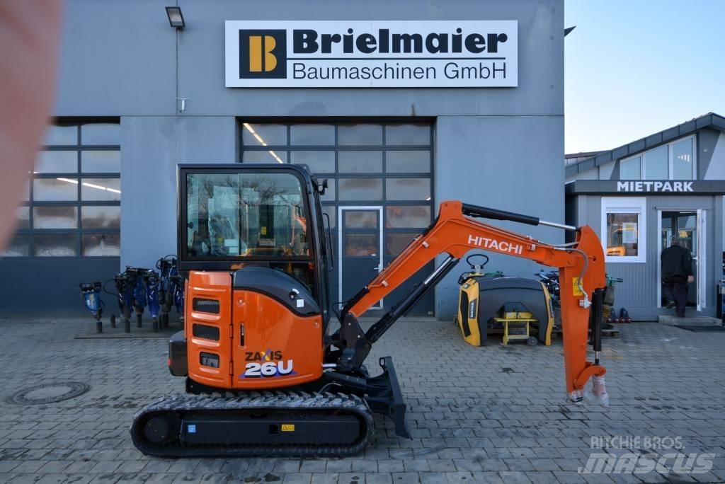 Hitachi ZX 26 U-6 Мини екскаватори < 7 т