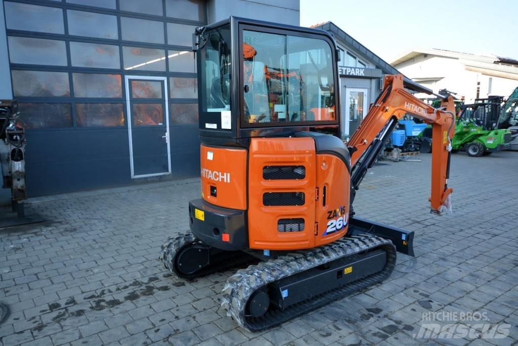 Hitachi ZX 26 U-6 Мини екскаватори < 7 т