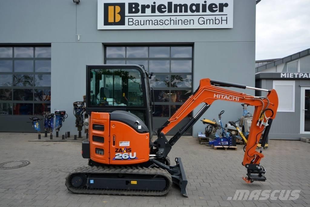 Hitachi ZX 26 U-6 Мини екскаватори < 7 т