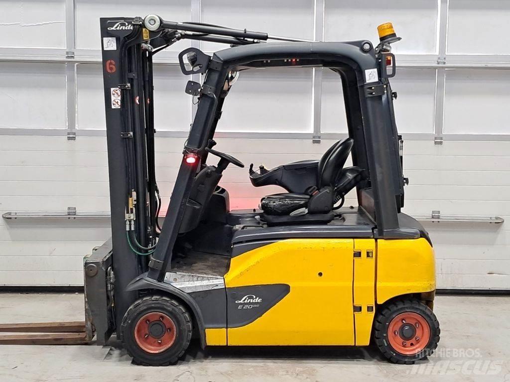 Linde E20PL-02 Електрически вилични кари-повдигачи