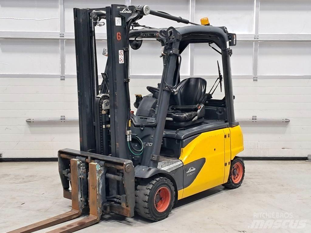 Linde E20PL-02 Електрически вилични кари-повдигачи