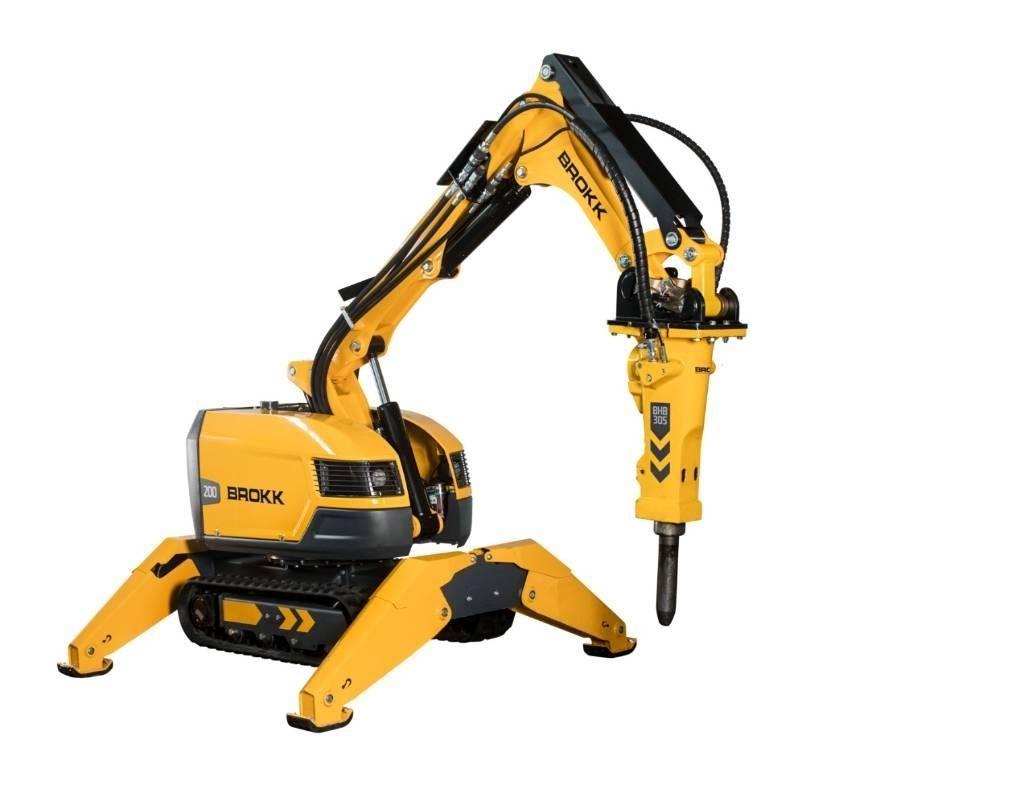 Brokk 200 Багери за разрушаване
