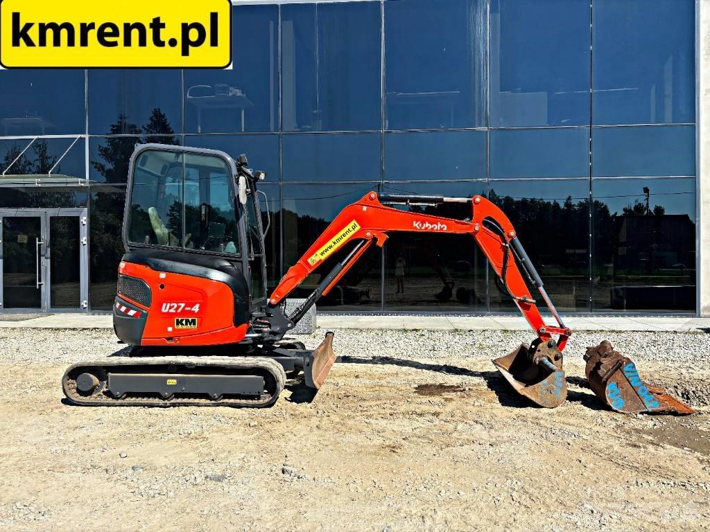 Kubota U 27-4 Мини екскаватори < 7 т