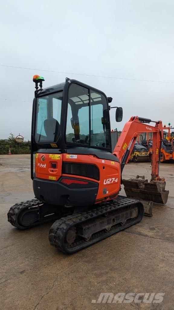 Kubota U 27-4 Мини екскаватори < 7 т