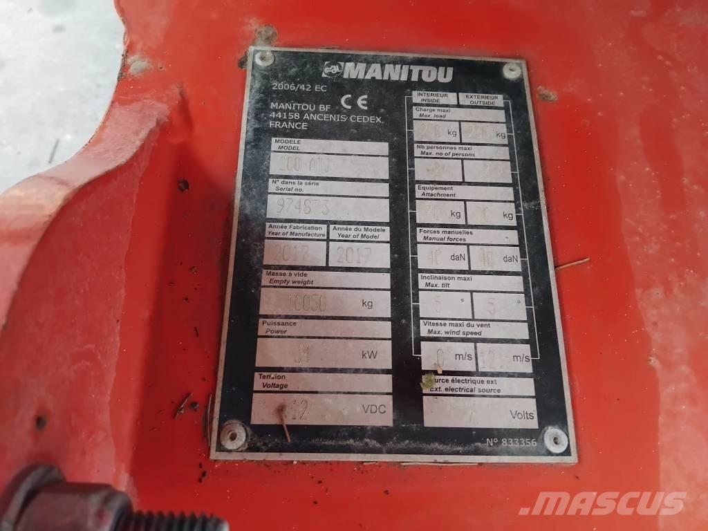 Manitou 200 ATJ Съчленени стрелови подемници