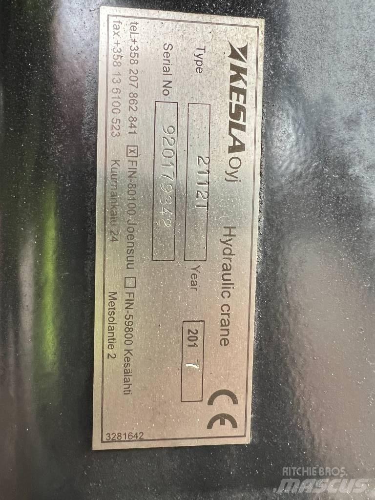Kesla 2112T Каранове за дървен материал