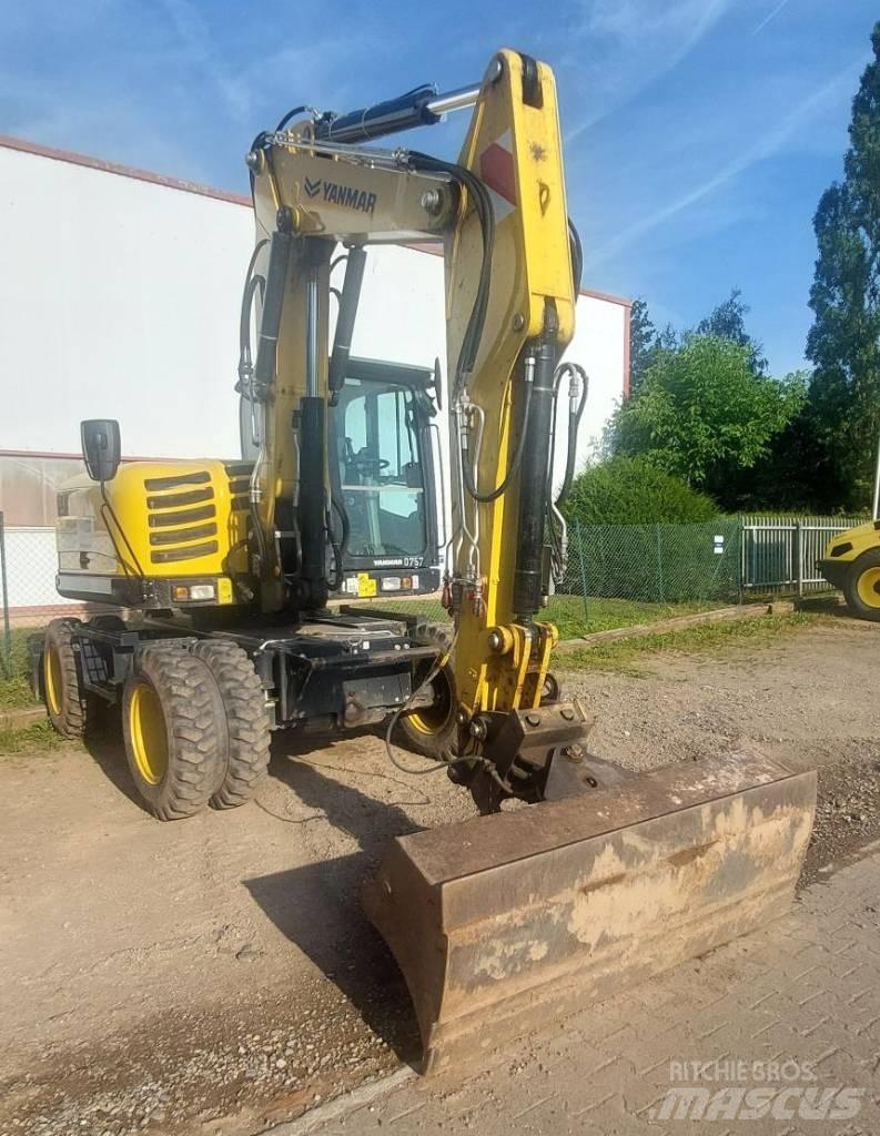 Yanmar B 110 W Колесни екскаватори