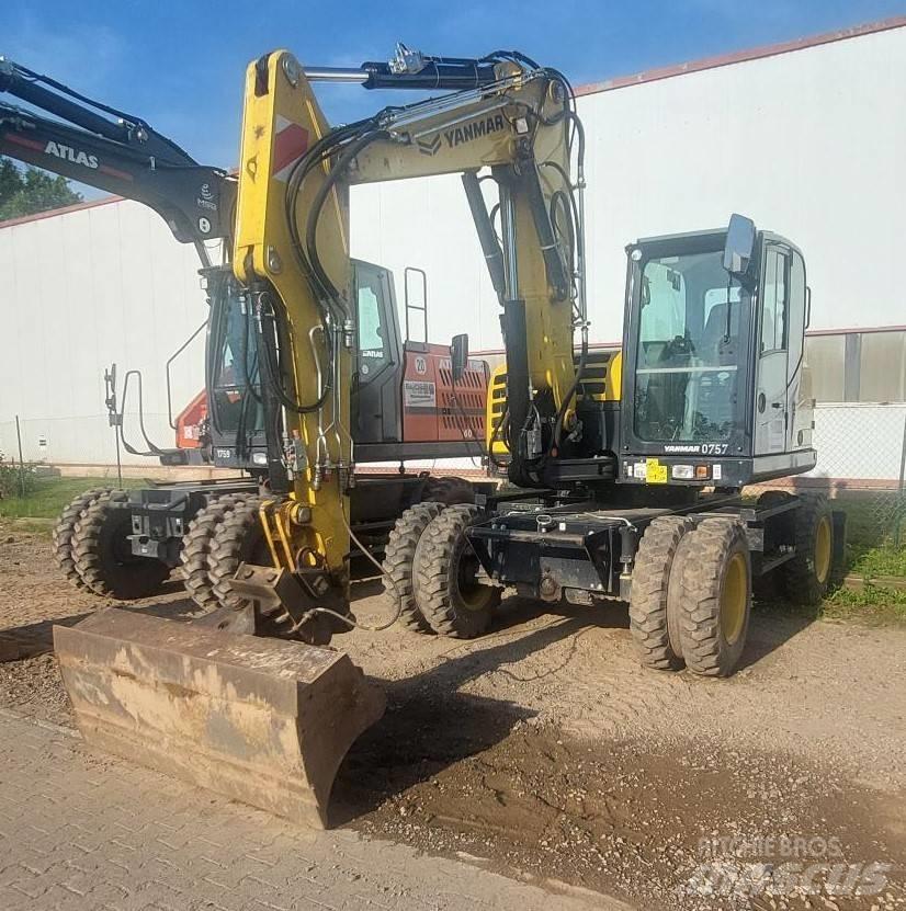 Yanmar B 110 W Колесни екскаватори