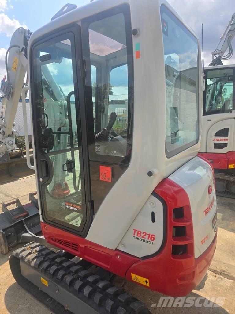 Takeuchi TB 216 A Мини екскаватори < 7 т