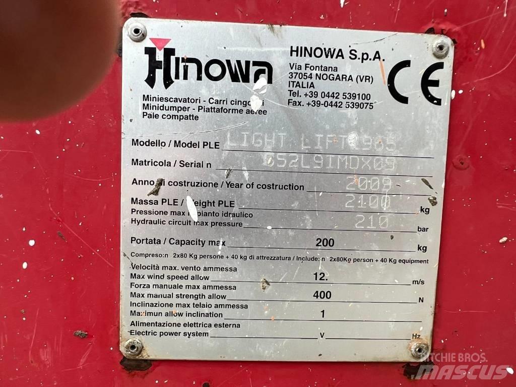 Hinowa LIGHLIFT 1965 Съчленени стрелови подемници