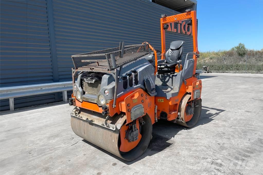 Hamm HD 12 VV Двойни барабанни ролки
