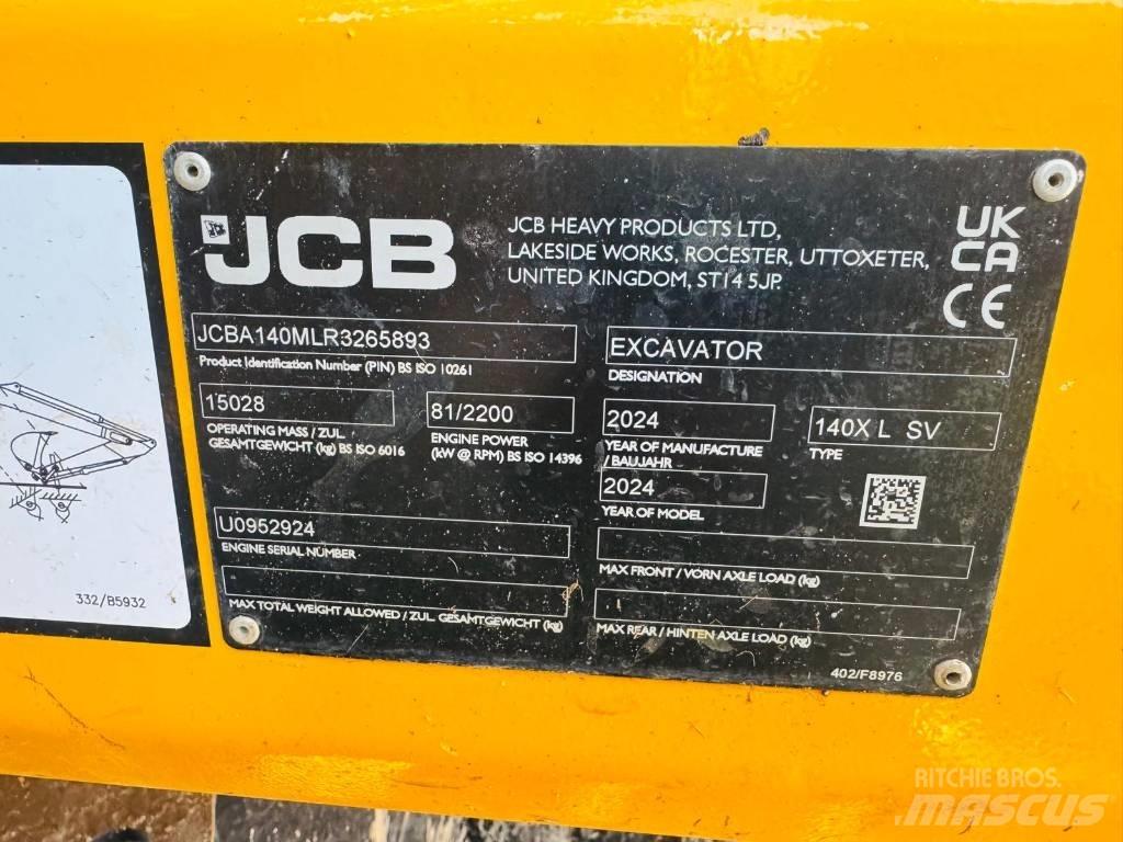 JCB 140 X Верижен екскаватор