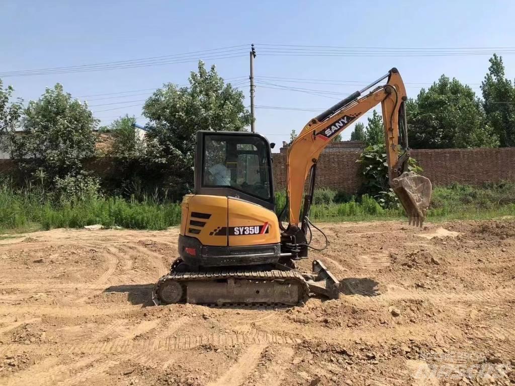 Sany 35u Верижен екскаватор