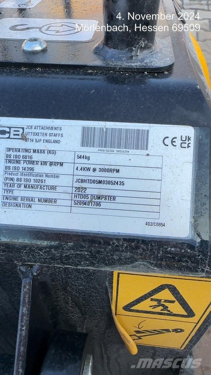 JCB HTD5 Странични самосвали