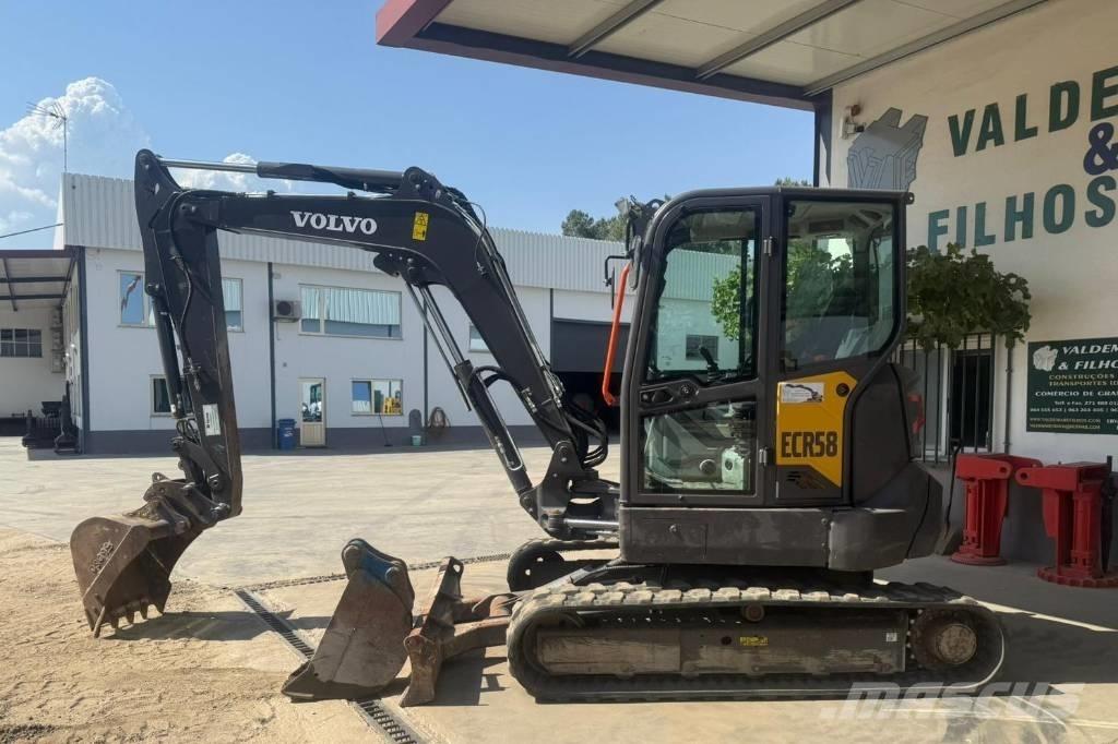 Volvo ECR 58 F Мини екскаватори < 7 т