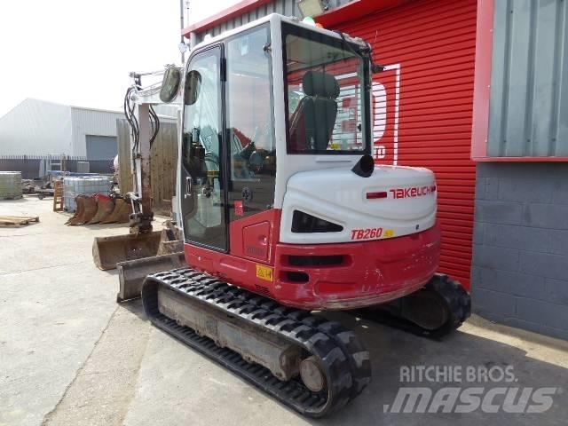 Takeuchi TB 260 Мини екскаватори < 7 т